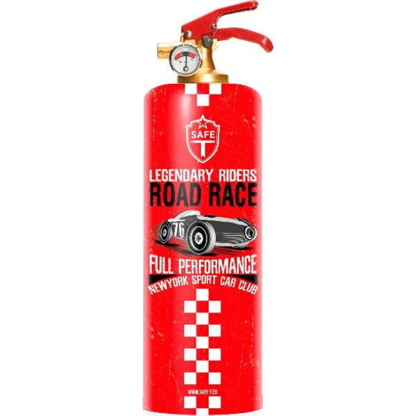 Safe-T Designer Fire Extinguisher | Road Race