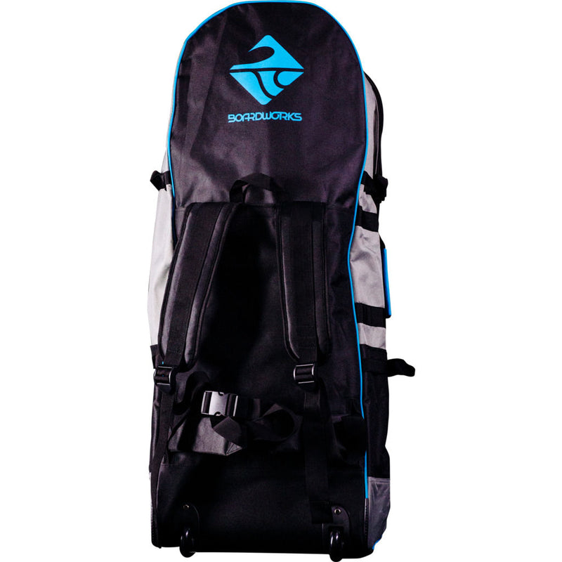 Boardworks Rolling Travel Bag One Size Nylon | Black/Grey