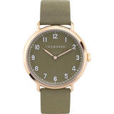 The Horse Heritage Polished Rose Gold Taupe Watch | Taupe H5