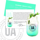 Urban Agriculture Grow Your Own Craft Cocktail Kit | Blue Rosemary Drink GYOCC8