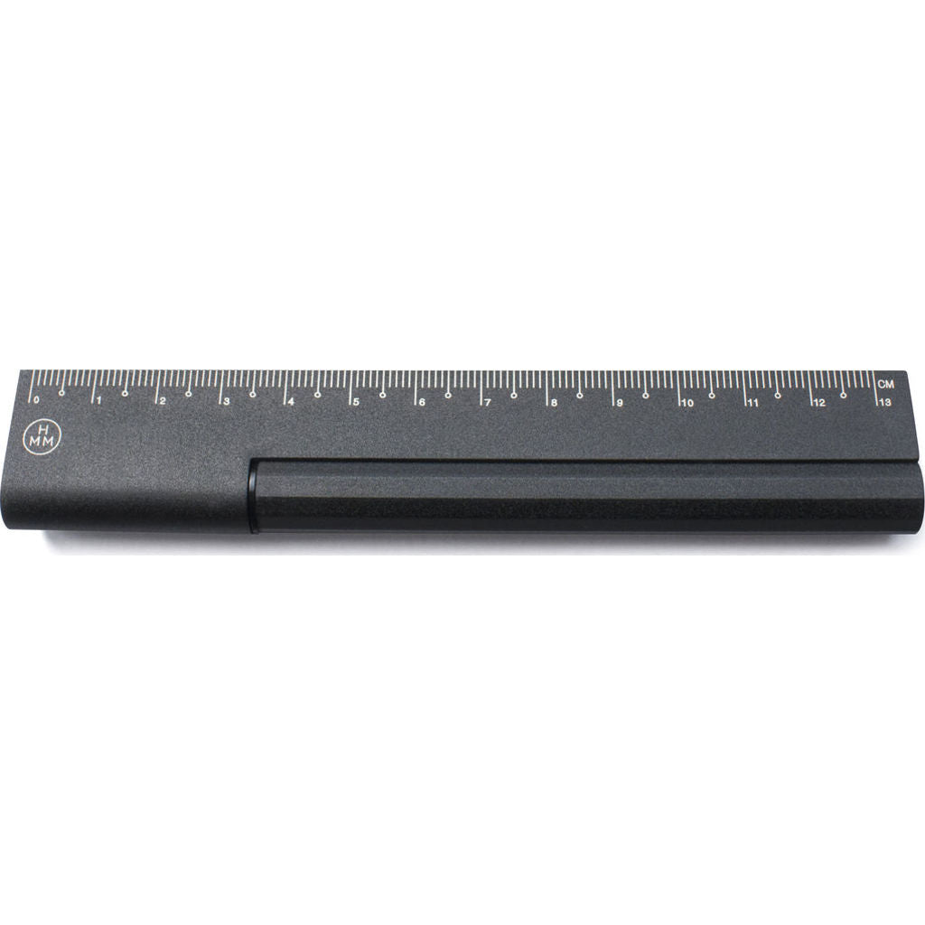 HMM Rule/One Ruler & Pen Set Black – Sportique