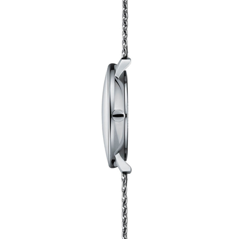 Sternglas Naos Quartz Watch | Blue/Steel Milanaise
