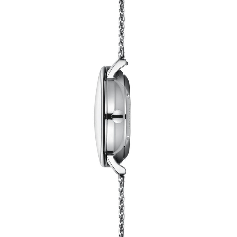 Sternglas Naos Automatic Watch | Blue/Steel Milanaise
