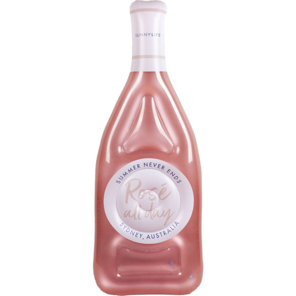 Sunnylife Luxe Lie-On Float | Rose Bottle