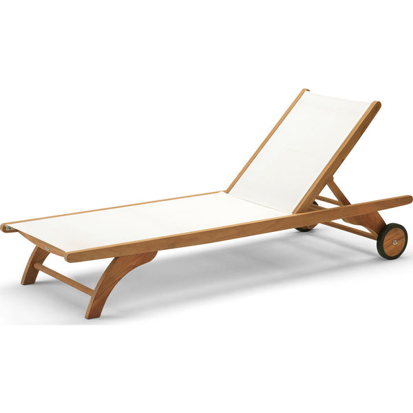 Skagerak Columbus Sunbed | Teak