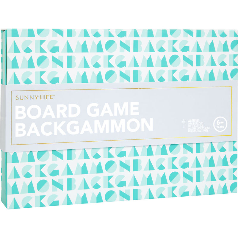 Sunnylife Travel Board Game Set | Backgammon