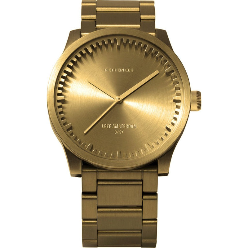 LEFF Amsterdam S38 Tube Watch | Brass LT71104