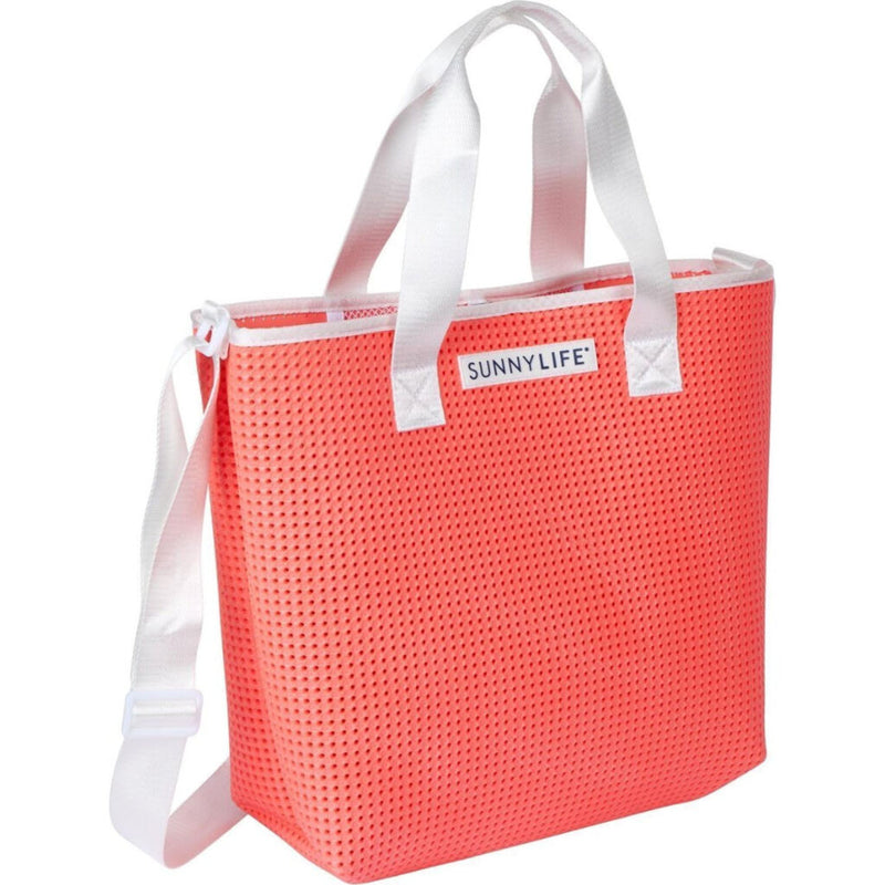 Sunnylife Refresh Tote Bag | Neon Coral