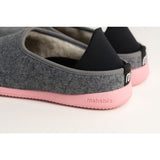 Mahabis Curve Classic Slippers | Light Grey/Sakura Pink
