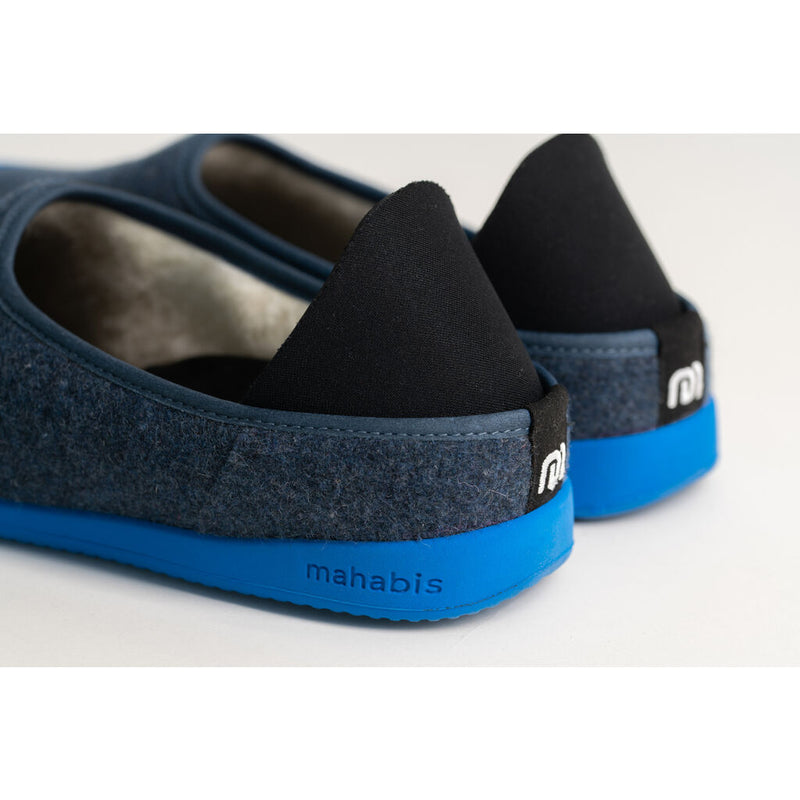 Mahabis Curve Classic Slippers | Malmo Blue/Santorini Blue