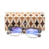 Caddis Samba Reading Glasses | Gloss Black 1.5+