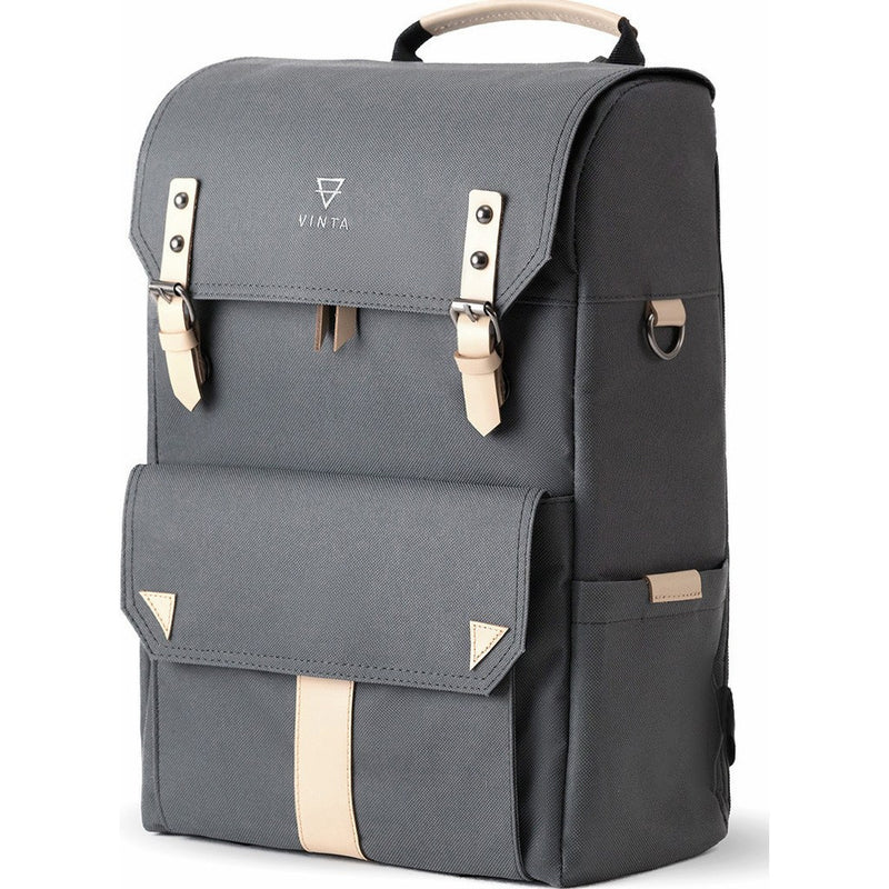 Vinta S-Series Travel Camera Backpack Charcoal/Natural-SC-N01 – Sportique