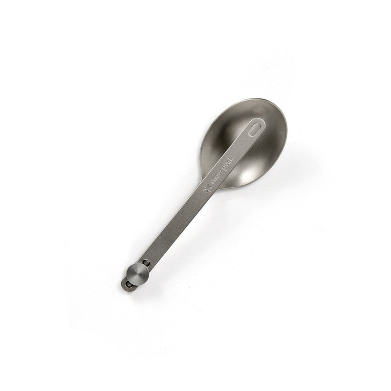 Snow Peak Folding Long Spoon | Titanium SCT-009