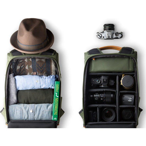 Vinta S-Series Travel Camera Backpack| Charcoal/Natural-SC-N01