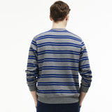 Lacoste Striped Men's Fleece Sweathsirt | Galaxite Chine/Methylene