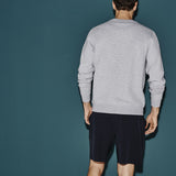 Lacoste Sport Men's Crewneck Sweatshirt | Silver Chine