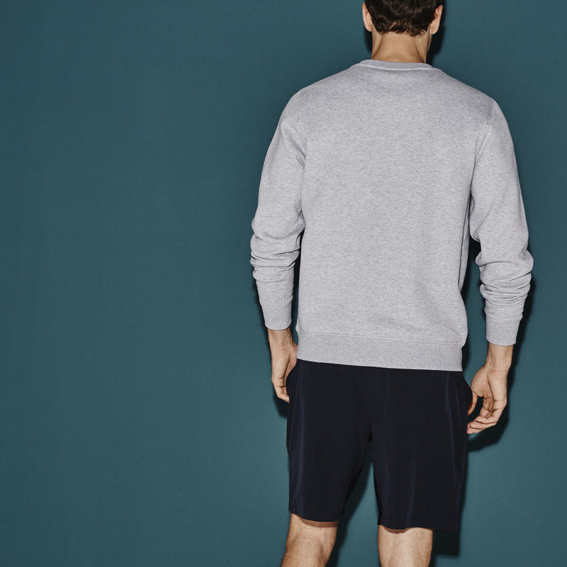 Lacoste Sport Men's Crewneck Sweatshirt | Silver Chine