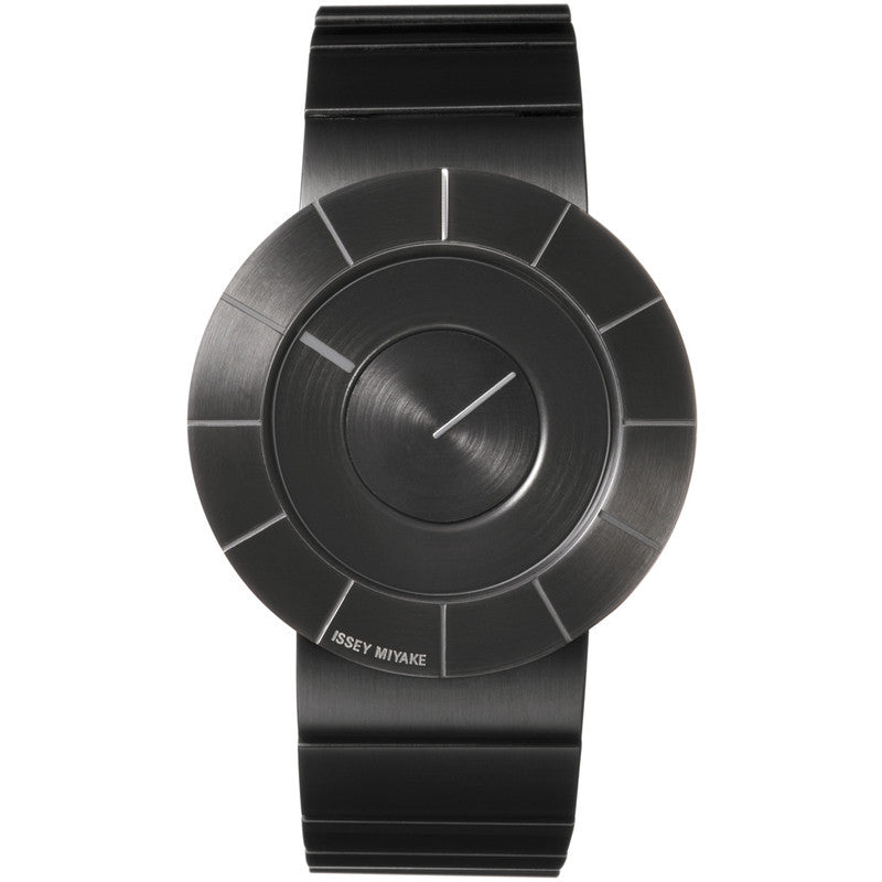 Issey Miyake To Black Steel Watch Steel SILAN002