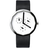 Issey Miyake Twelve 365 White Watch | Silver/Leather SILAP007