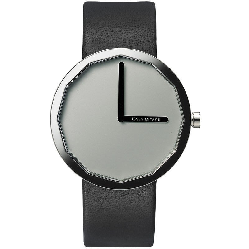 Issey Miyake Twelve Grey Men's Watch | Leather SILAP019