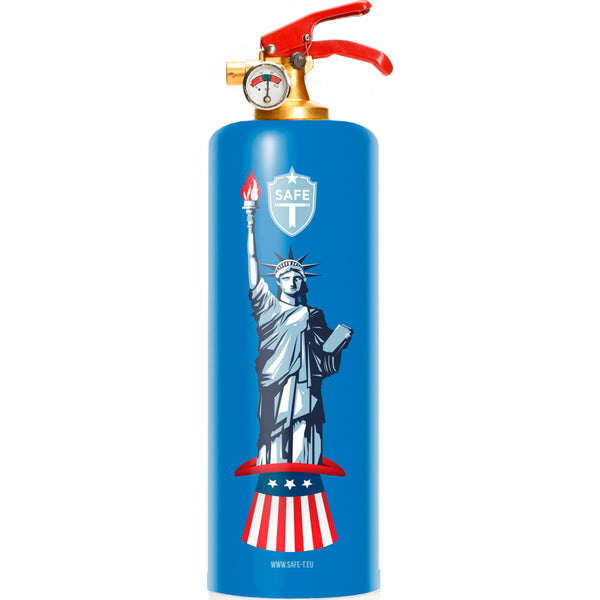 Safe-T Designer Fire Extinguisher | Patriotic -Liberty SL1706