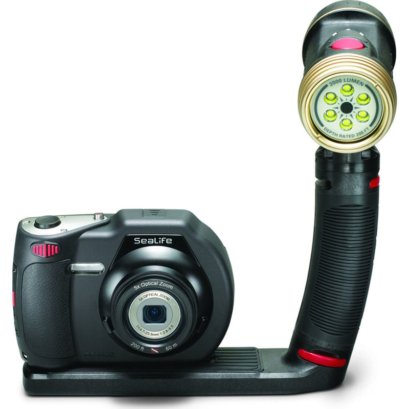 SeaLife Sea Dragon 2000 LED Underwater Photo/Video/Dive Light | Black SL984