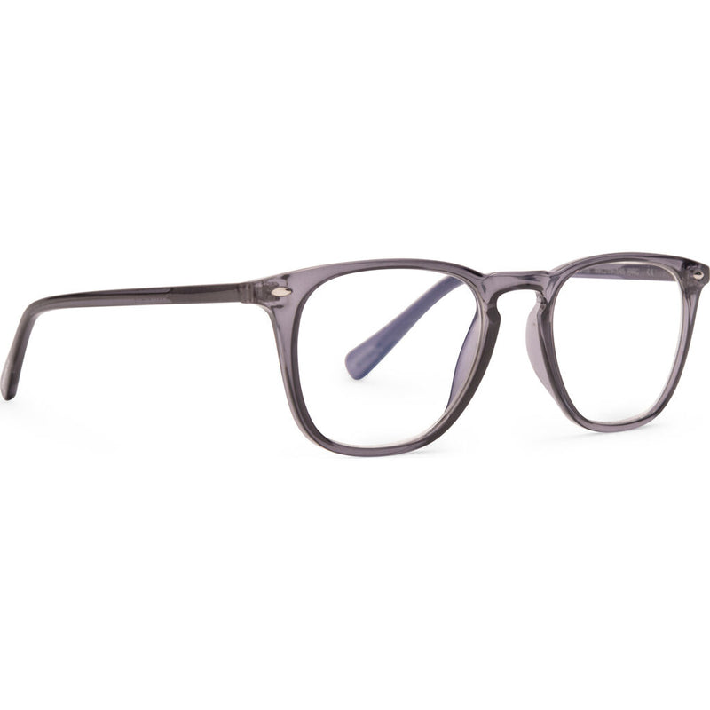 DIFF Eyewear Griffin Blue Light Readers | Smok Crystal +2.0