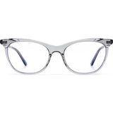 DiFF Eyewear Jade Blue Light Glasses | Smoke Crystal