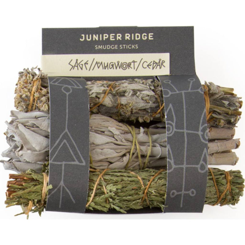 Juniper Ridge Mini Smudge Sticks | Sage/Mugwort/Cedar