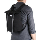 Sandqvist Sonja Rolltop Backpack | Black SQA541
