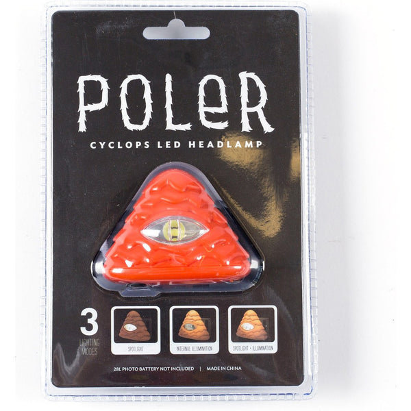 Poler Cyclops Headlamp | Burnt Orange 514002-NCL-OS