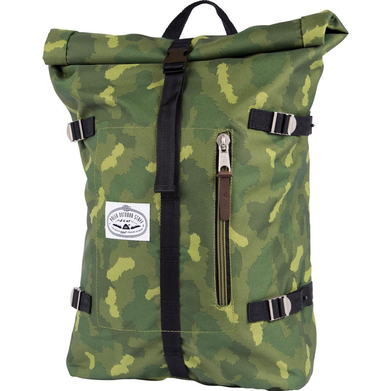 Poler Retro Rolltop Backpack | Green Camo 532021-GCO-OS