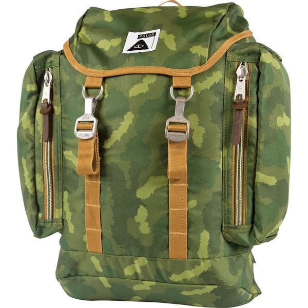 Poler Rucksack Backpack | Green Camo 612019-GCO-OS