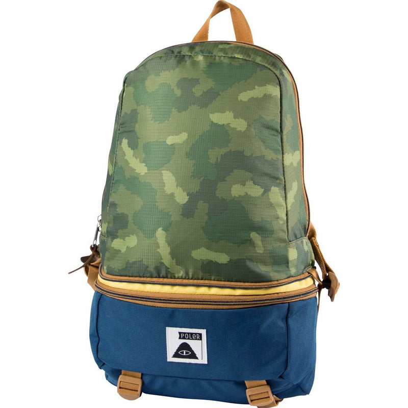 Poler Tourist Pack Backpack | Green Camo 612027-GCO-OS