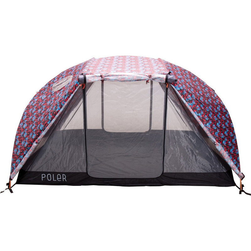 poler tent Poler 2 Man Tent Blue Steel Floral 614008-BLU-OS – Sportique