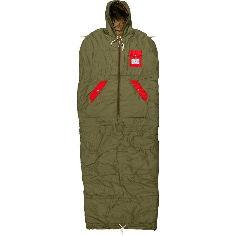 Poler Napsack Wearable Sleeping Bag | Burnt Olive 614017-OLV