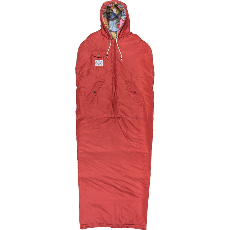 Poler Reversible Napsack Wearable Sleeping Bag | Birdy Print