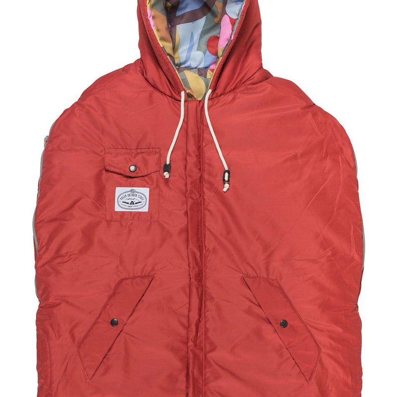 Poler Reversible Napsack Wearable Sleeping Bag | Birdy Print