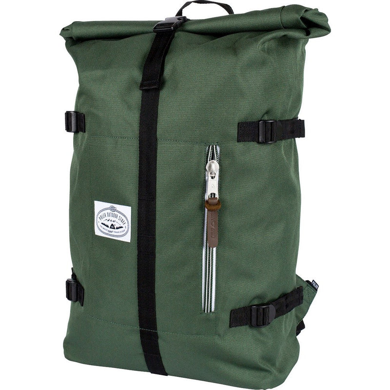 Poler Classic Rolltop Backpack | Leaf Green 712001
