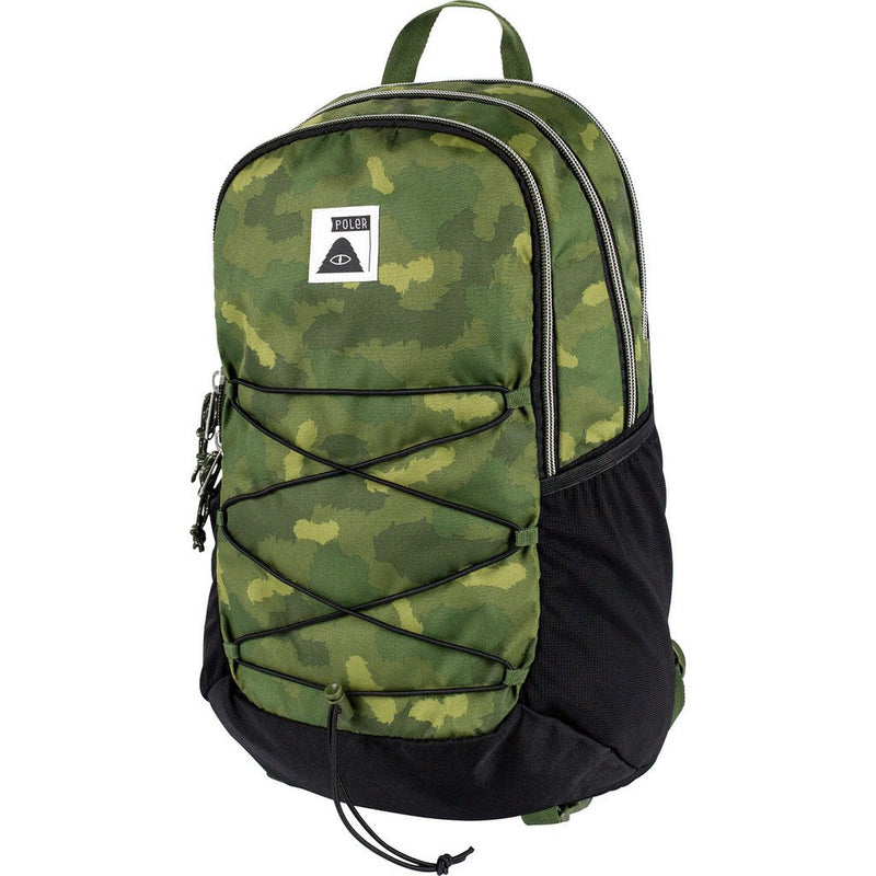Poler Expedition Pack Backpack | Green Furry Camo 712060
