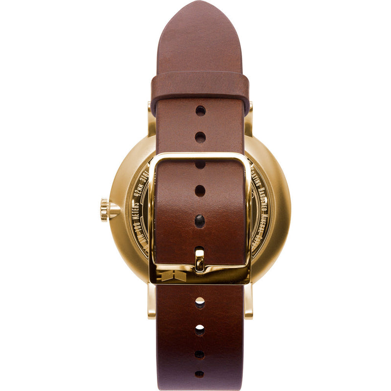 Vestal The Sophisticate 36 Italian Leather Watch | Cordovan/Gold/Black