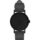 Vestal The Sophisticate 36 Italian Leather Watch | Black/Black