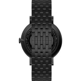 Vestal The Sophisticate 36 7-Link Metal Watch | Black/Black