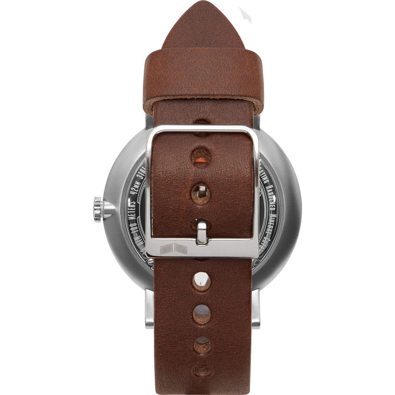 Vestal The Sophisticate Makers Edition Watch | Chocolate/Silver/White