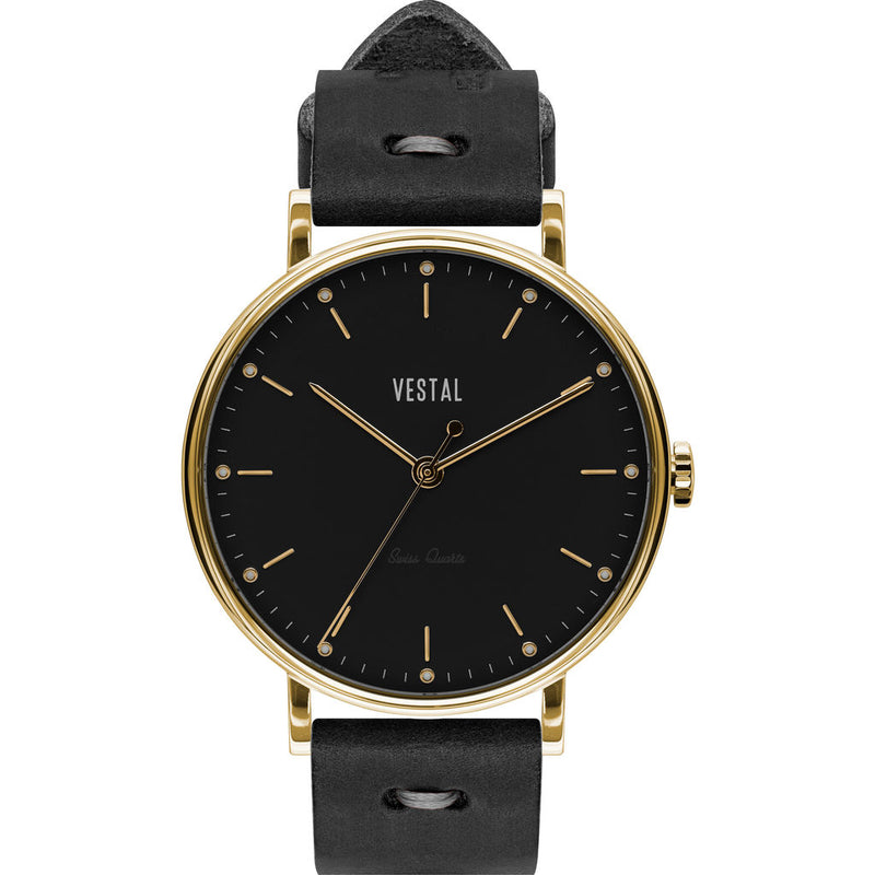 Vestal The Sophisticate Makers Edition Watch | Black-Grey/Gold/Black