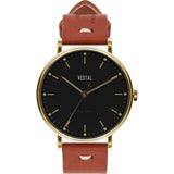 Vestal The Sophisticate Makers Edition Watch | Persimmom-Natural/Gold/Black