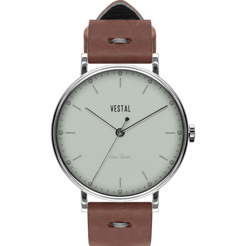 Vestal The Sophisticate Makers Edition Watch | Chocolate/Silver/Marine