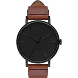 Vestal The Sophisticate Italian Leather Watch | Cordovan/Black