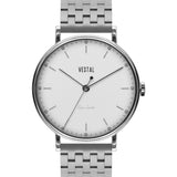 Vestal The Sophisticate 7-Link Watch | Silver/White