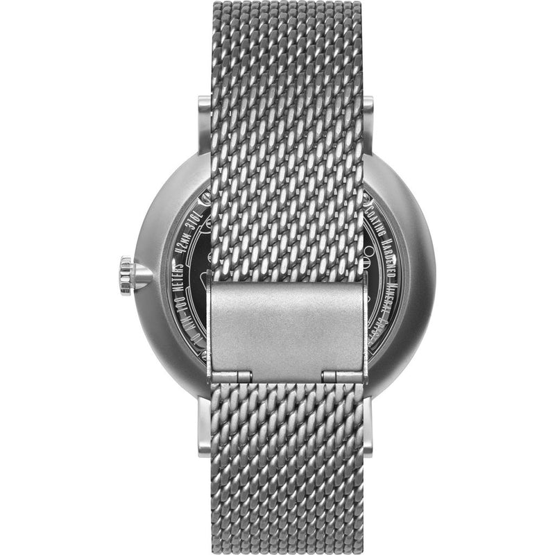 Vestal The Sophisticate Metal Watch | Silver/Marine/Mesh